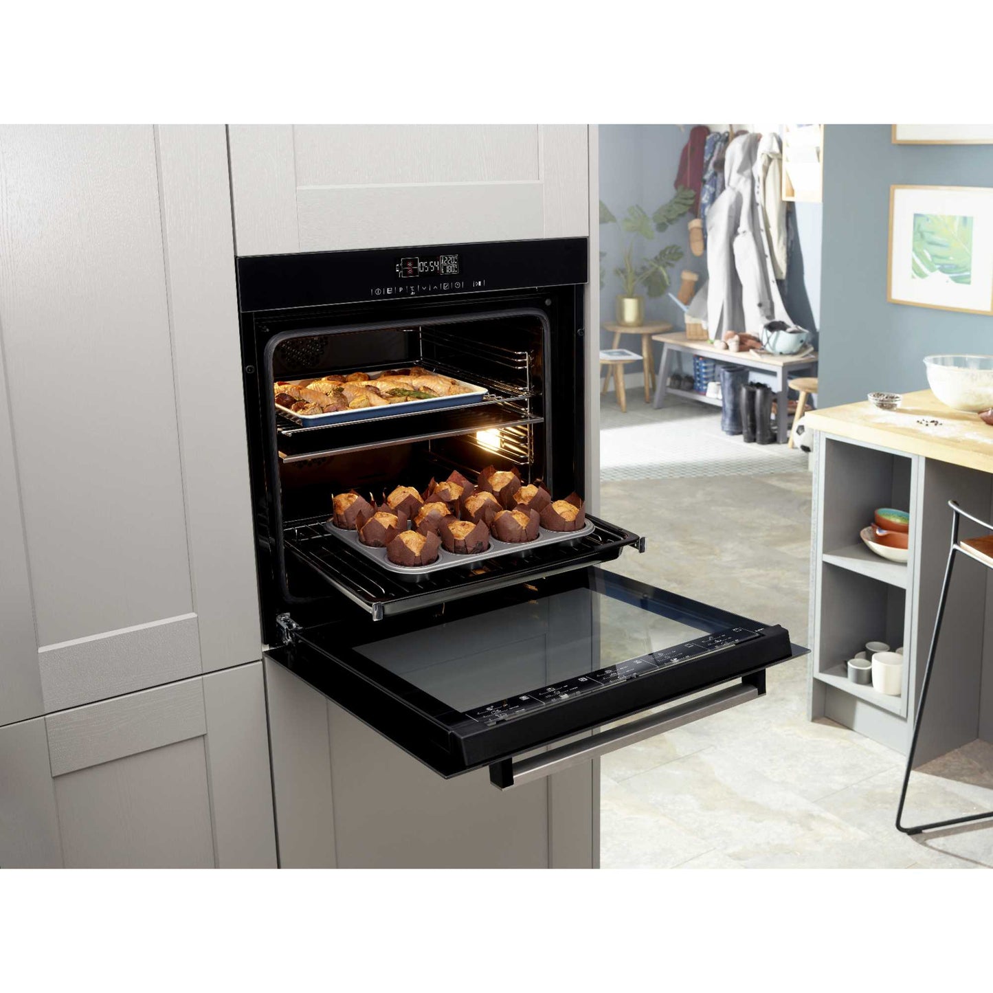 Beko Split & Cook 80L Multi-function Built-in Oven