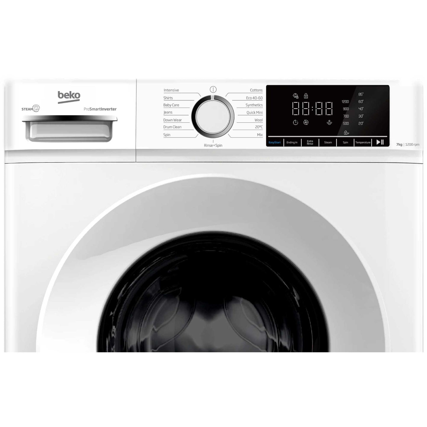 Beko B300 7kg 1200rpm Washing Machine - BW1O3721W