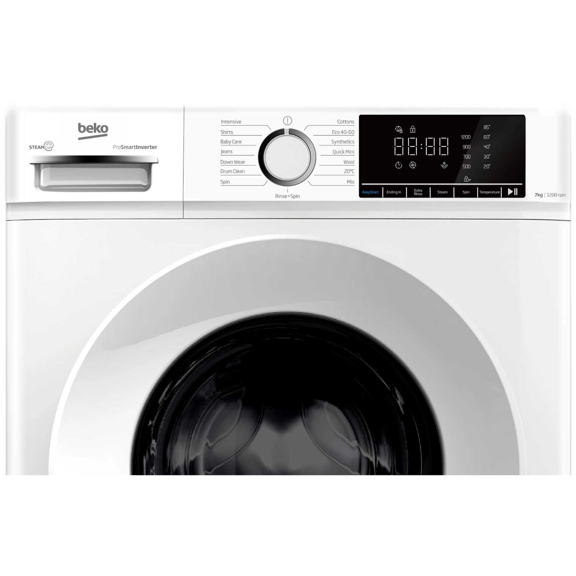 Beko B300 7kg 1200rpm Washing Machine - BW1O3721W