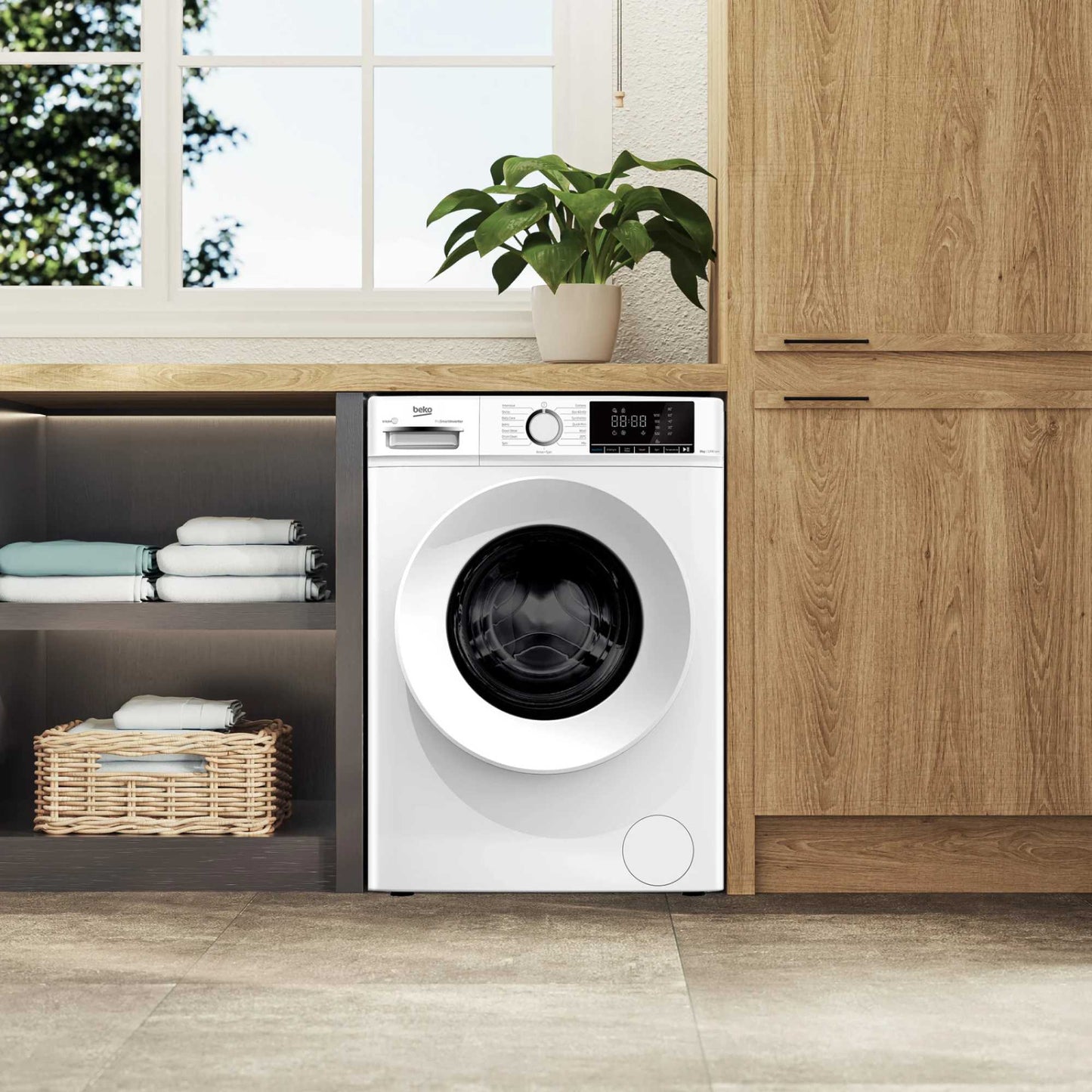 Beko B300 8kg 1200rpm Washing Machine - BW1O3821W