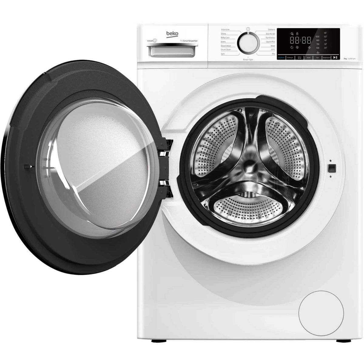 Beko 7kg 1200rpm Spin Washing Machine - BWC7121W