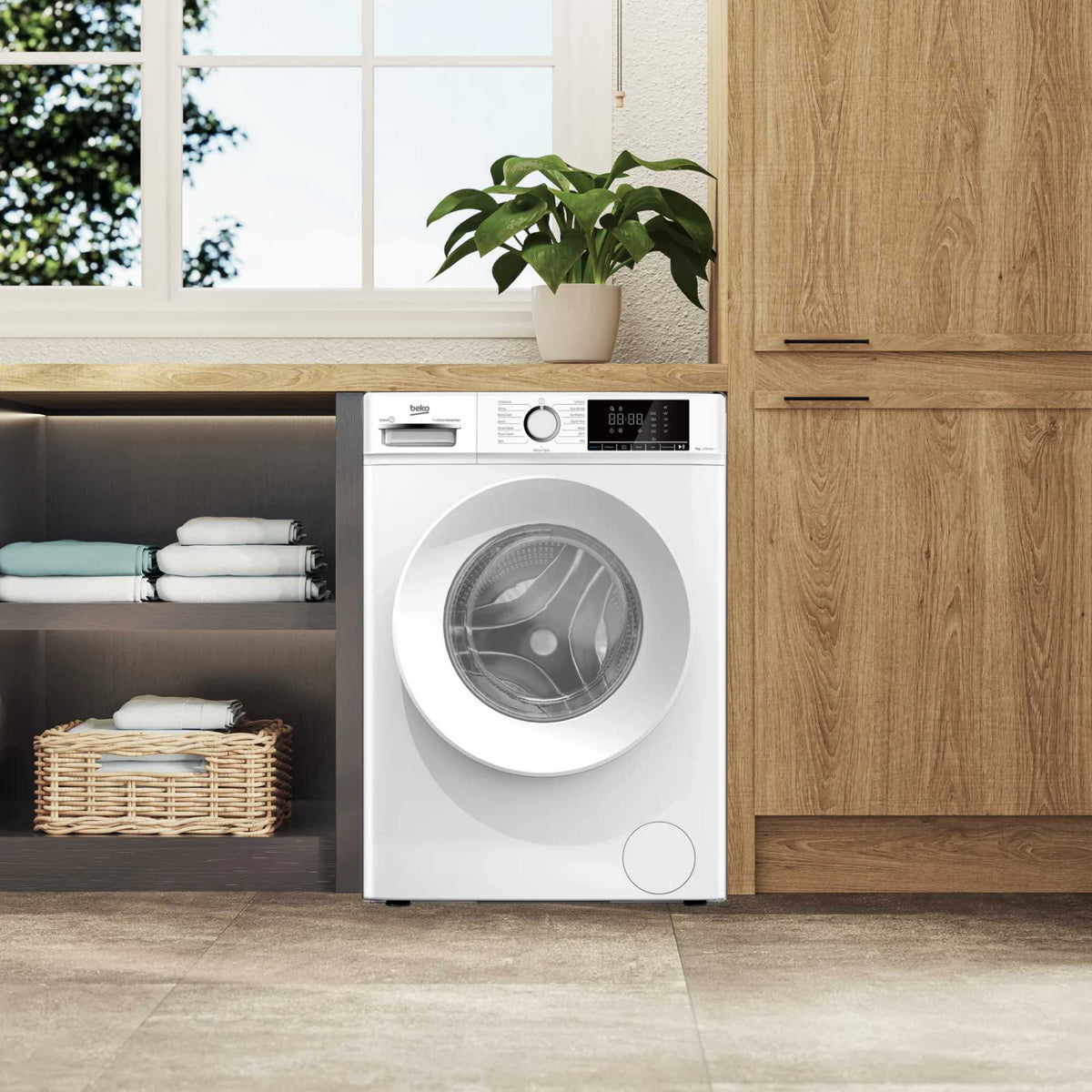 Beko 7kg 1200rpm Spin Washing Machine - BWC7121W