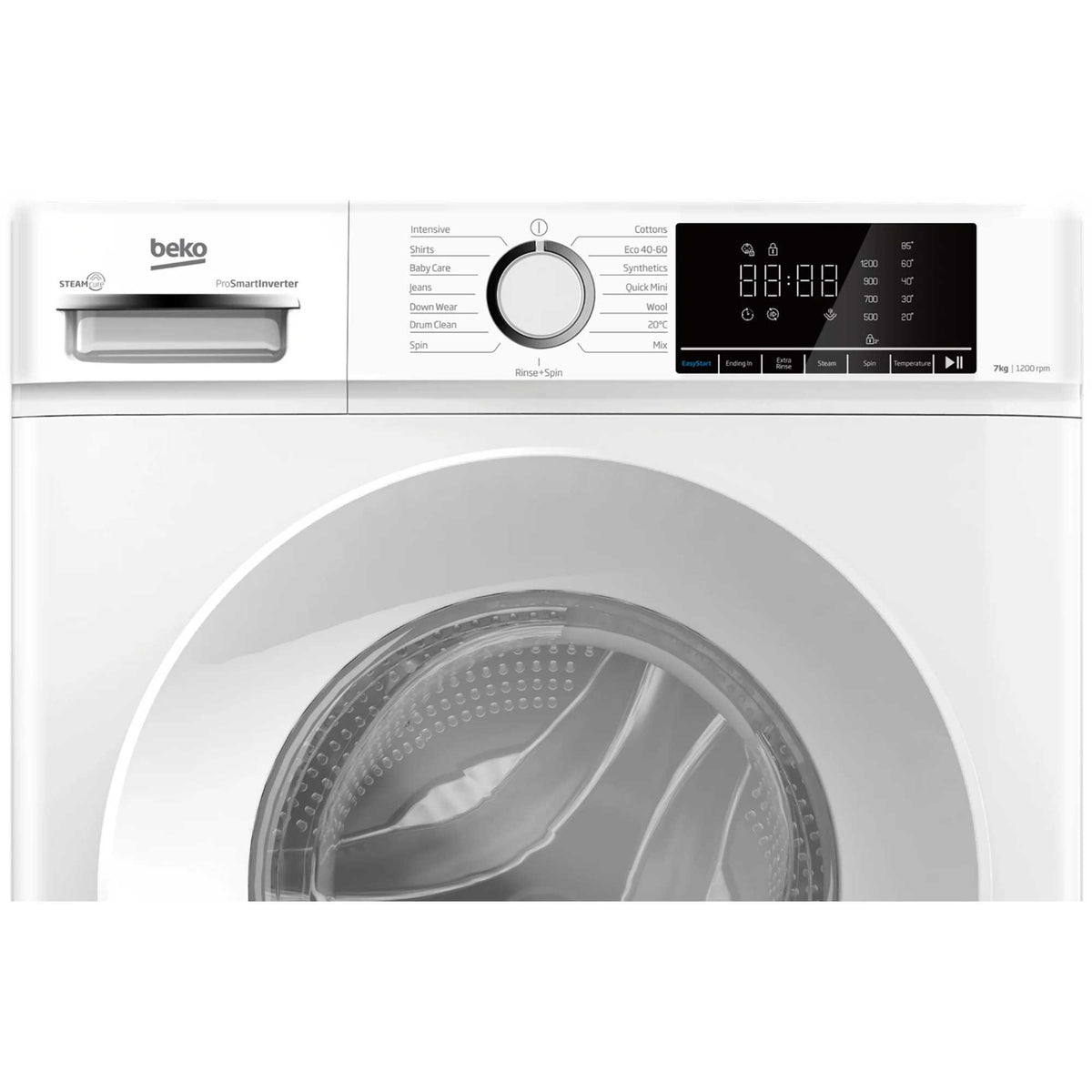 Beko 7kg 1200rpm Spin Washing Machine - BWC7121W