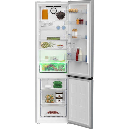 Beko Fridge Freezer 60/40 AeroFlow - Stainless Steel - CNB3G4603VPS