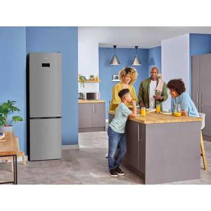 Beko Fridge Freezer 60/40 AeroFlow - Stainless Steel - CNB3G4603VPS