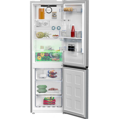 Beko Freestanding Fridge Freezer 70/30 AeroFlow Stainless Steel - CNB3G4686DVP