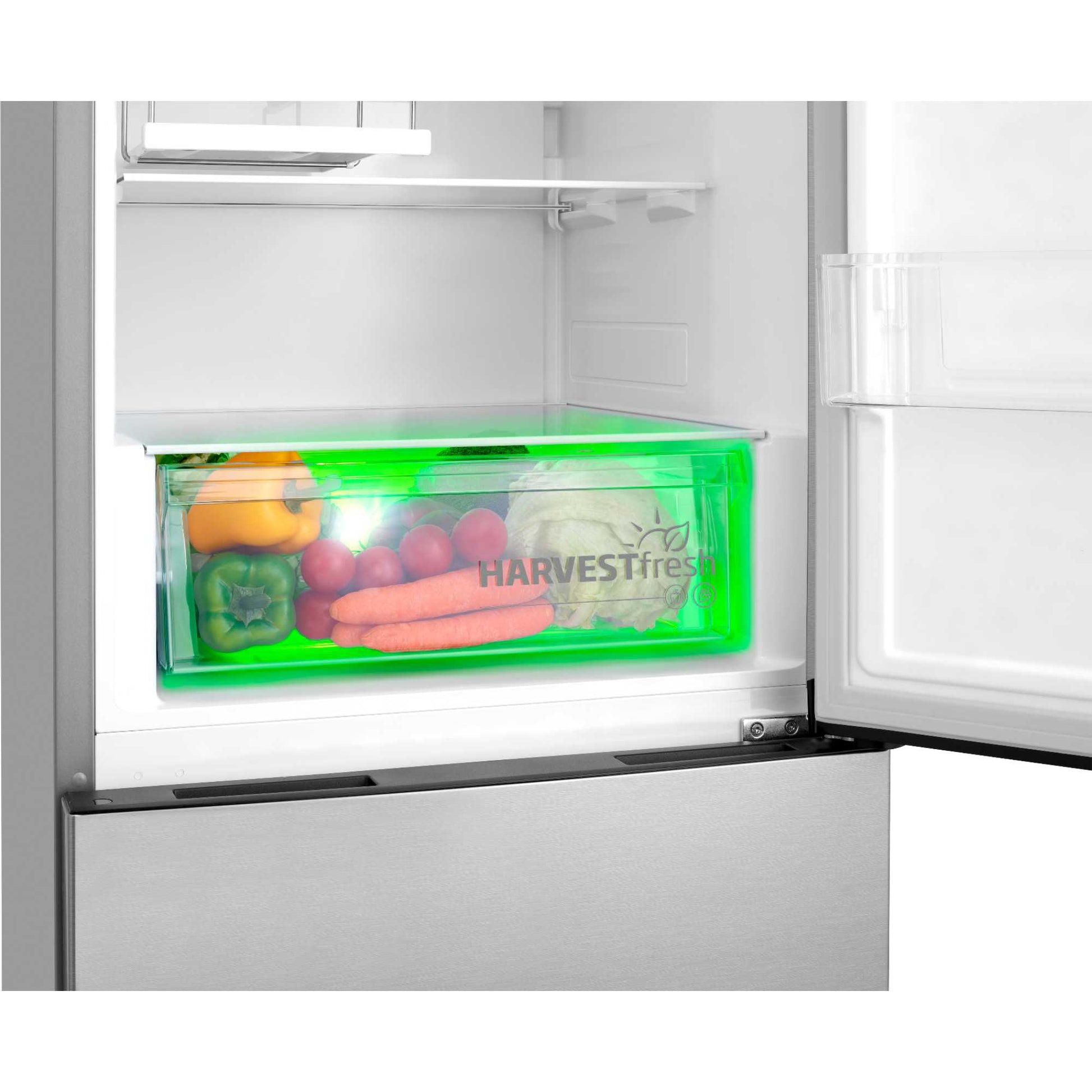 Beko Freestanding Fridge Freezer 70/30 AeroFlow Stainless Steel - CNB3G4686DVP