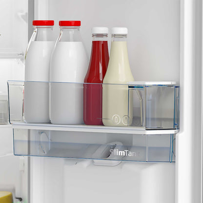 Beko Frost Free Fridge Freezer 64/40 No Frost - Silver - CNG4582DVPS
