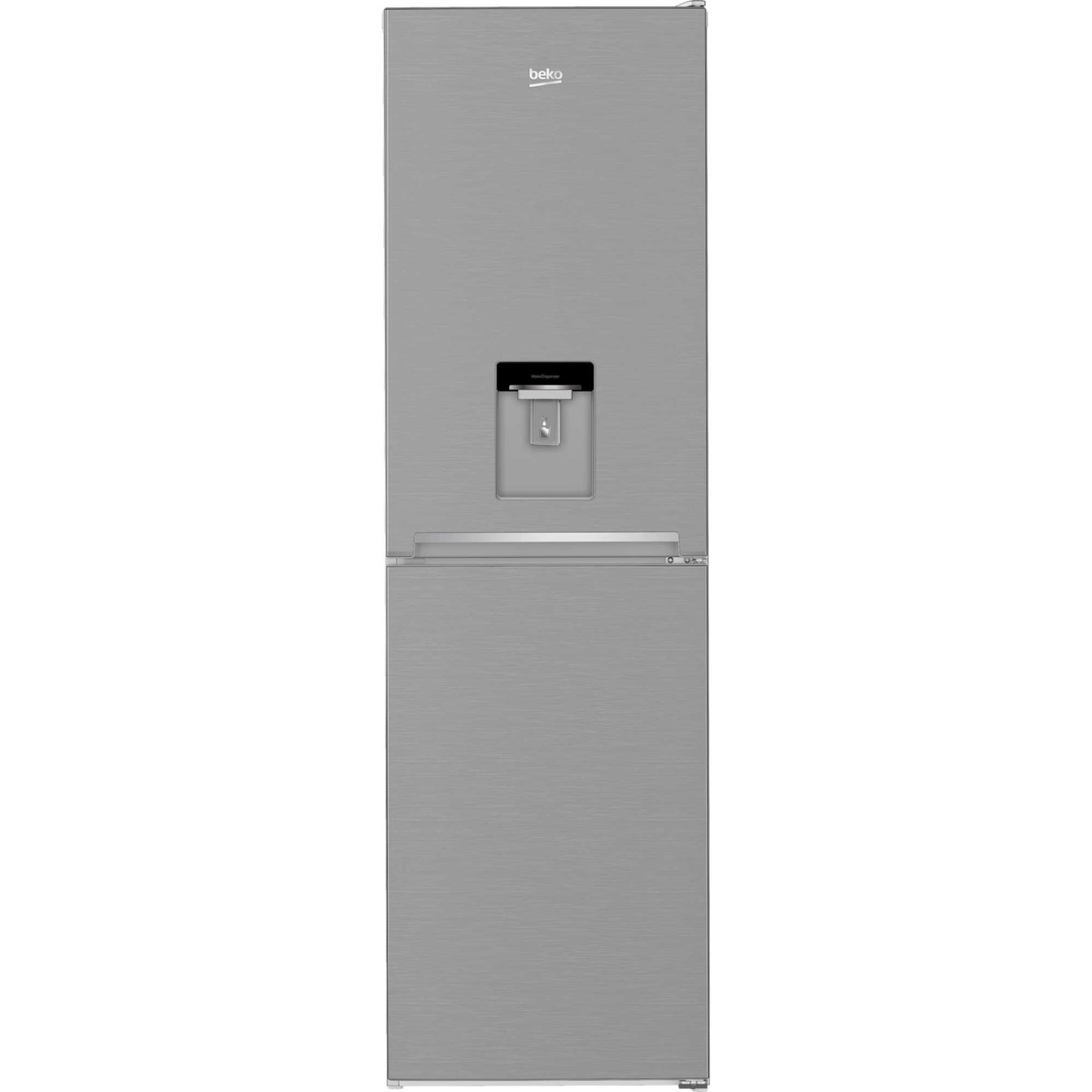 Beko Frost Free Fridge Freezer 64/40 No Frost - Silver - CNG4582DVPS