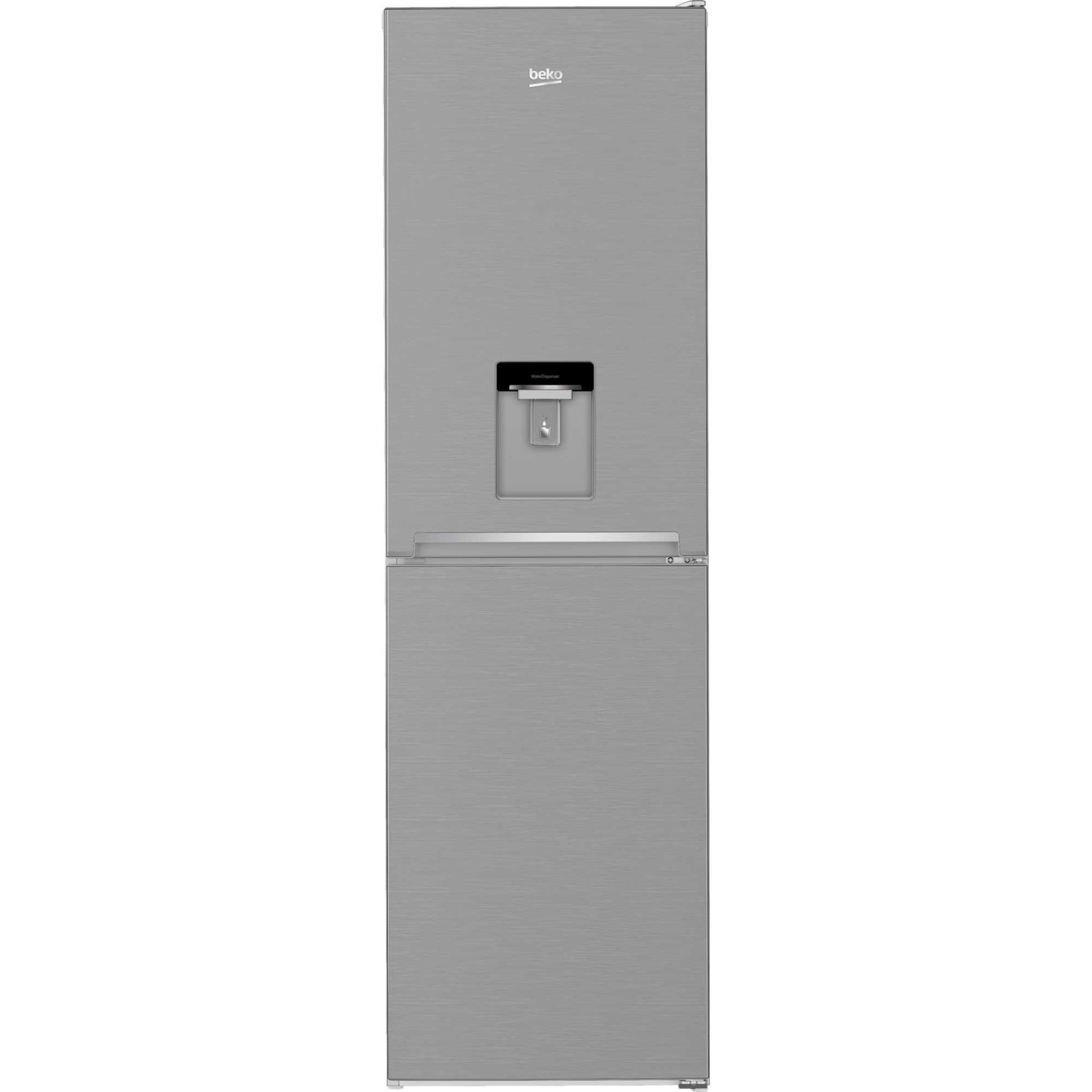 Beko Frost Free Fridge Freezer 64/40 No Frost - Silver - CNG4582DVPS
