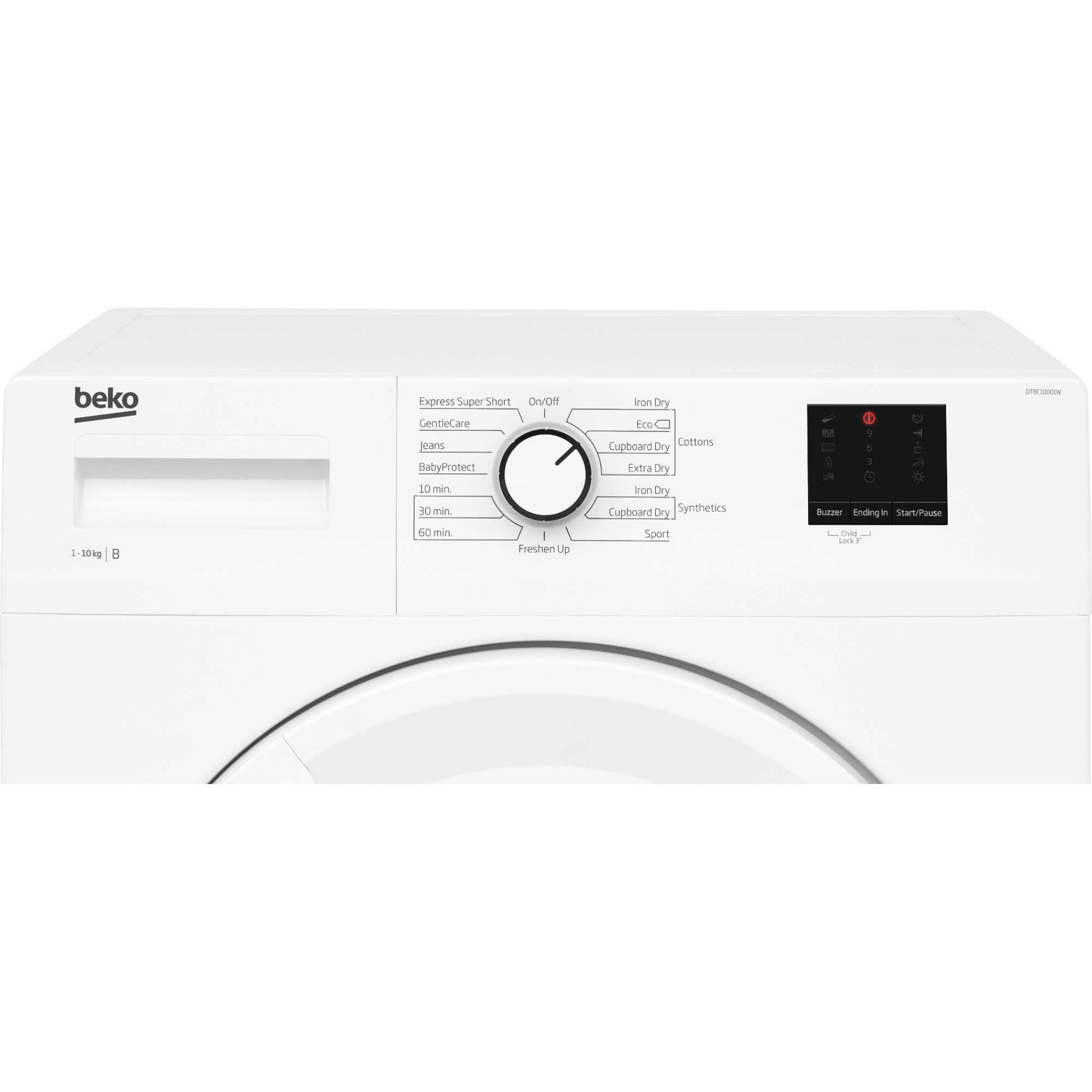 Beko DTBC10001W 10kg Condenser Tumble Dryer