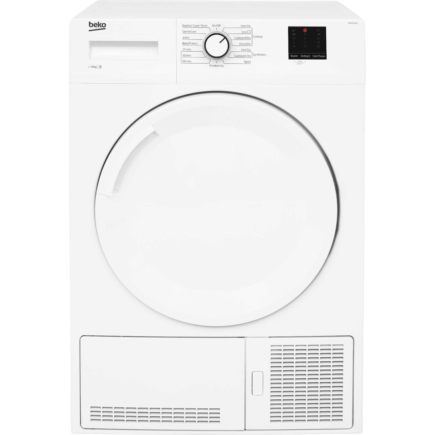 Beko DTBC10001W 10kg Condenser Tumble Dryer