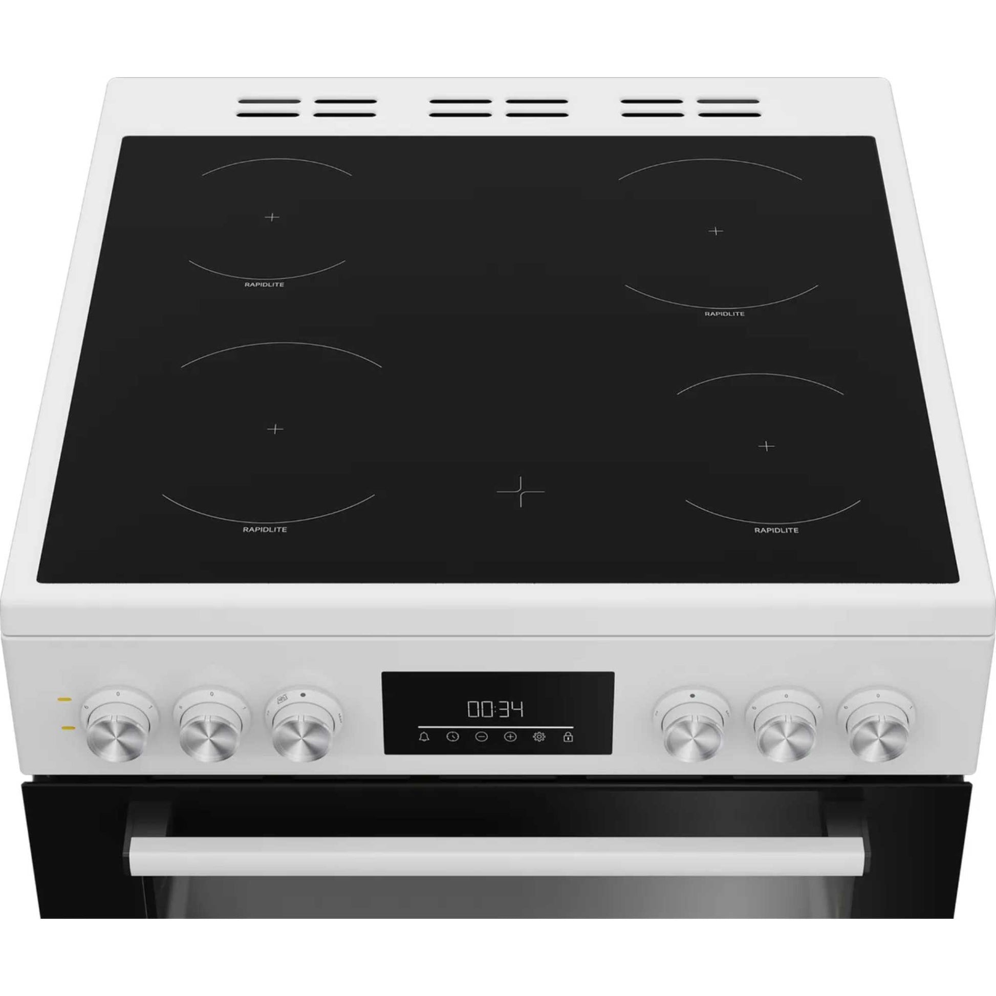 Beko 60cm Electric Double Oven Cooker - FDC6731W