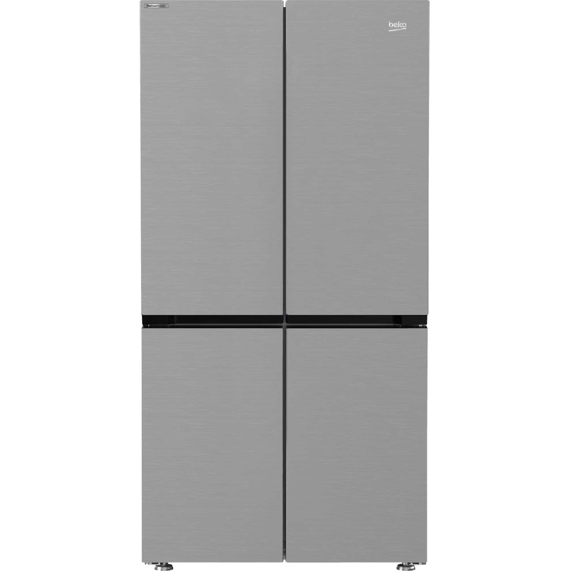 Beko American Style Fridge Freezer 50/50 NeoFrost - Stainless Steel - GN446224VPS