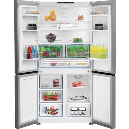 Beko American Style Fridge Freezer 50/50 NeoFrost - Stainless Steel - GN446224VPS