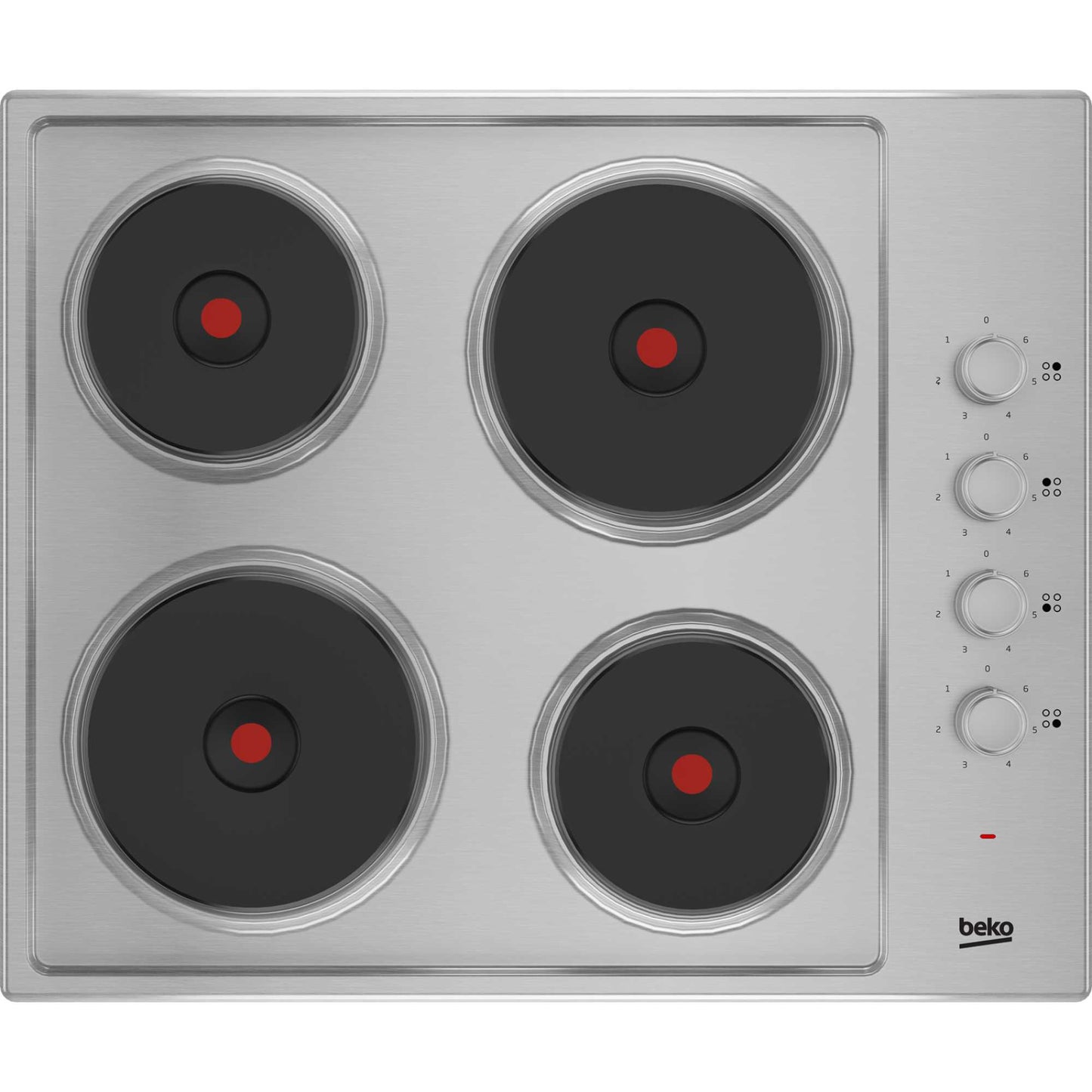 Beko HIBE64101X 60cm Solid Plate Hob