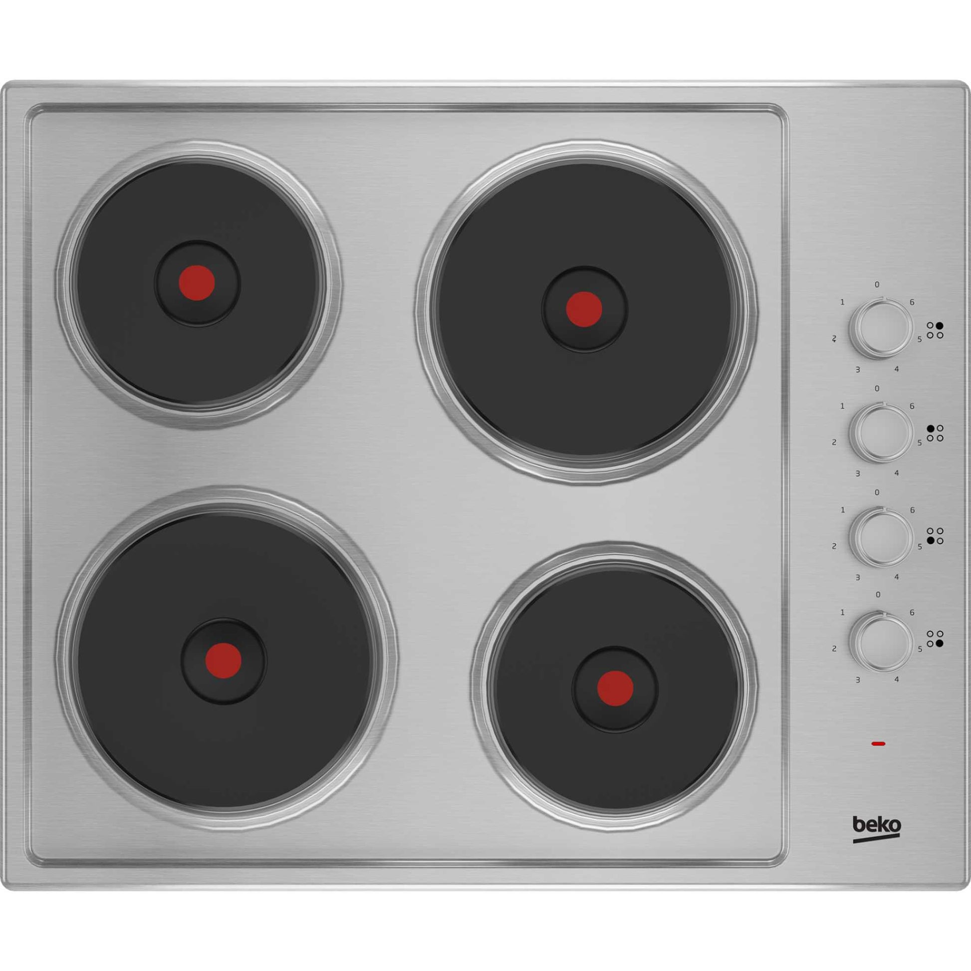 Beko HIBE64101X 60cm Solid Plate Hob
