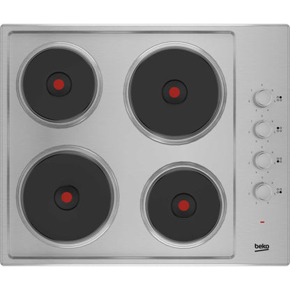 Beko HIBE64101X 60cm Solid Plate Hob