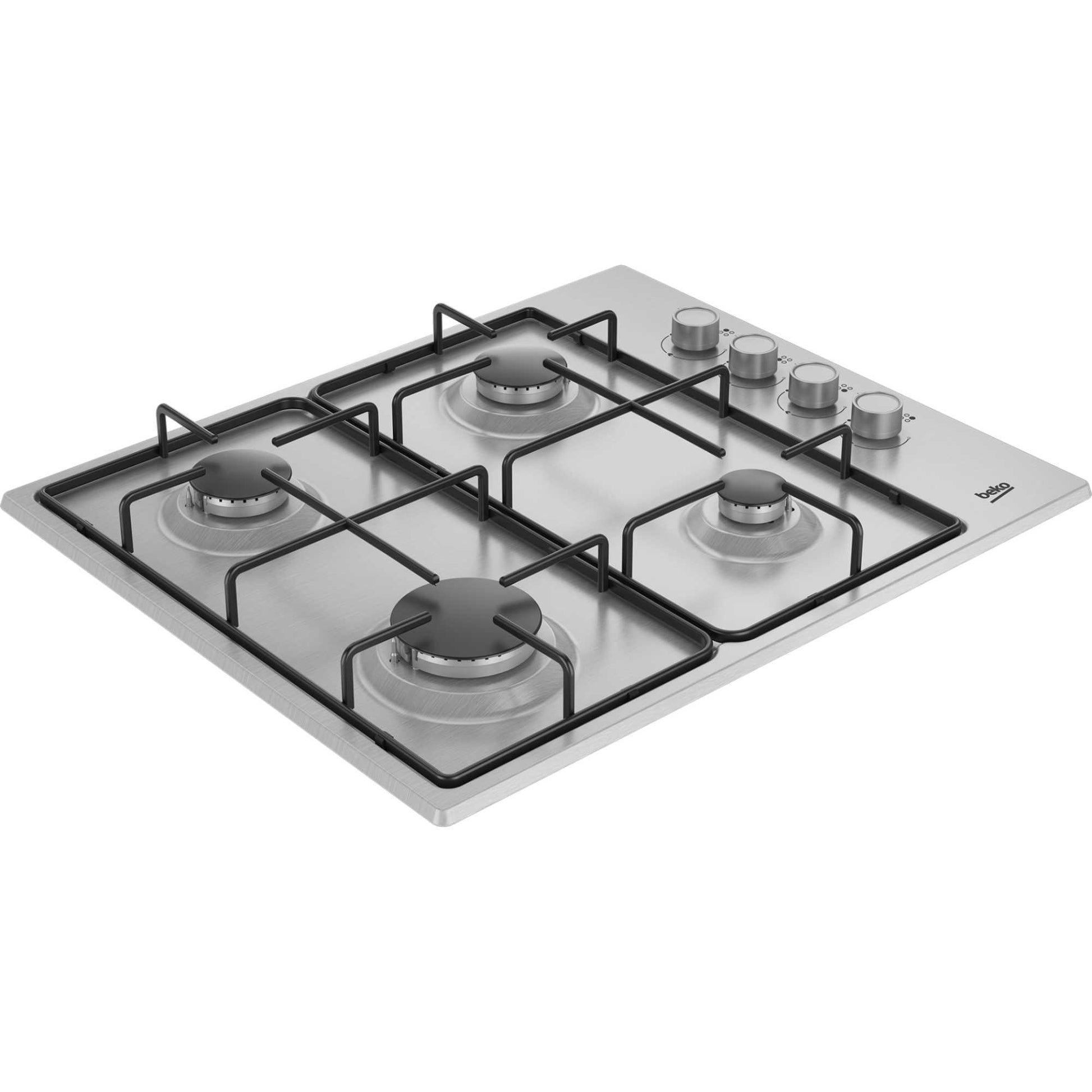 Beko HIBG64120SX 60cm Gas Hob Stainless Steel
