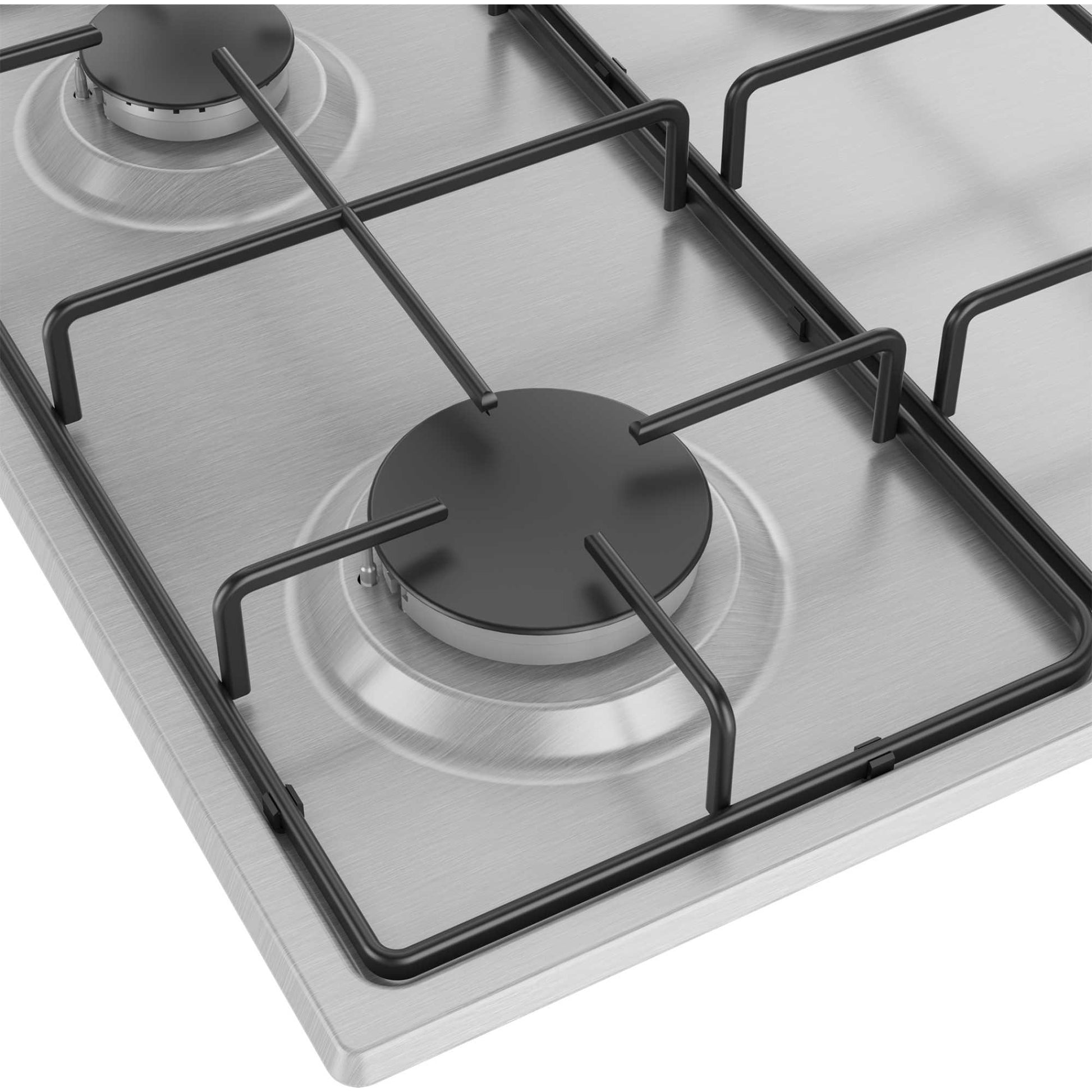 Beko HIBG64120SX 60cm Gas Hob Stainless Steel