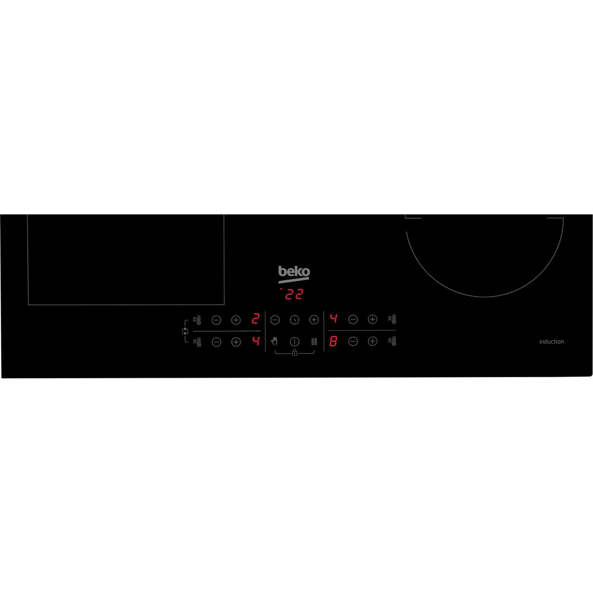 Beko HII64201MT 60cm 4 Zone Induction Hob