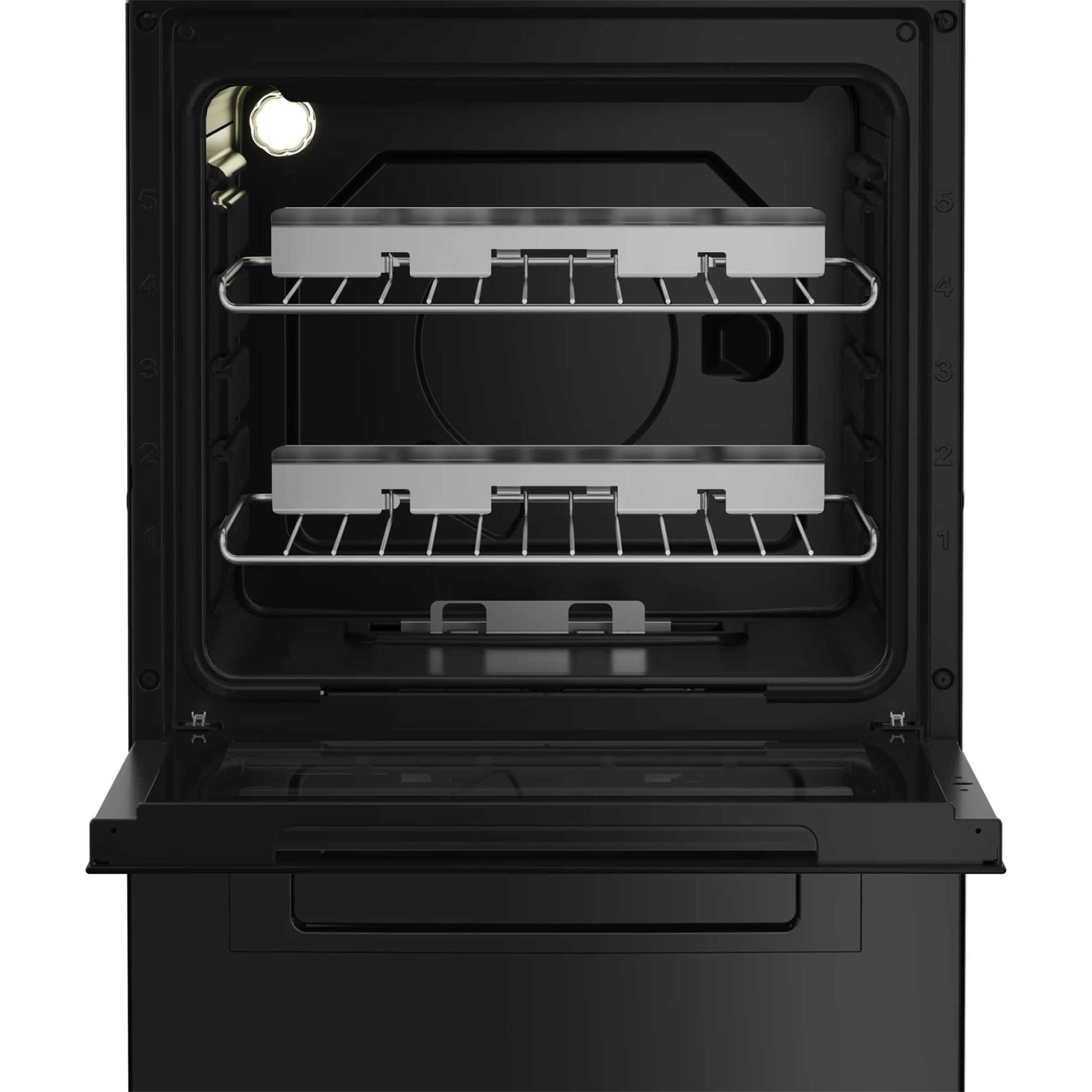 Beko 50cm Gas Single Oven Cooker - KA52NEK