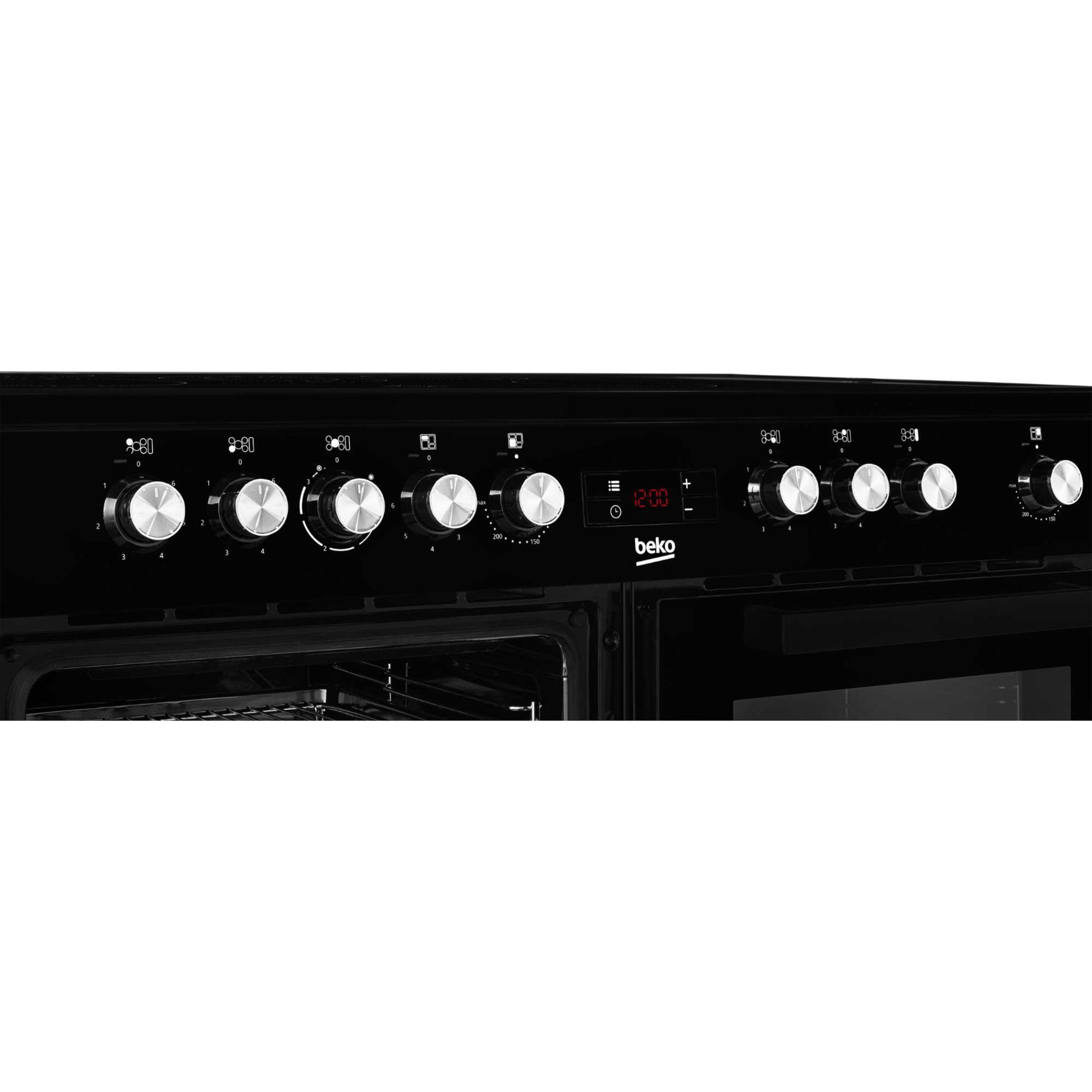 Beko 100cm Electric Range Cooker - KDVC100K