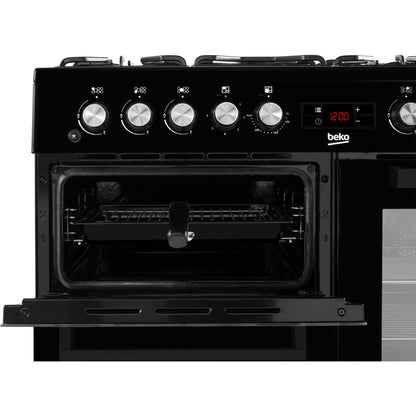 Beko 100cm Dual Fuel Range Cooker - KDVF100K