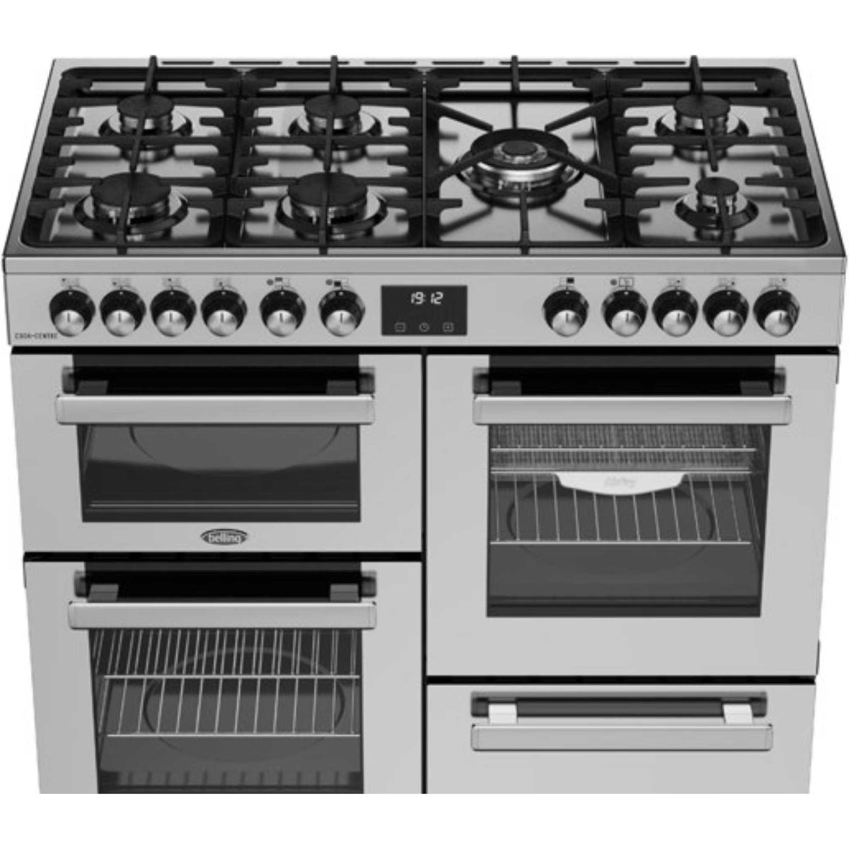 Belling Cookcentre 100DF 100cm Dual Fuel Range Cooker - 444411800