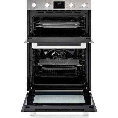 Belling BI903MFCSTA 60cm Built-In Double Oven - Stainless Steel