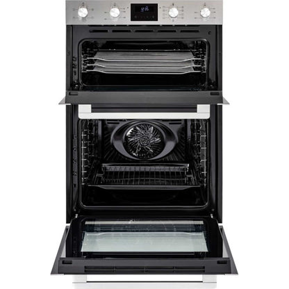 Belling BI903MFCSTA 60cm Built-In Double Oven - Stainless Steel