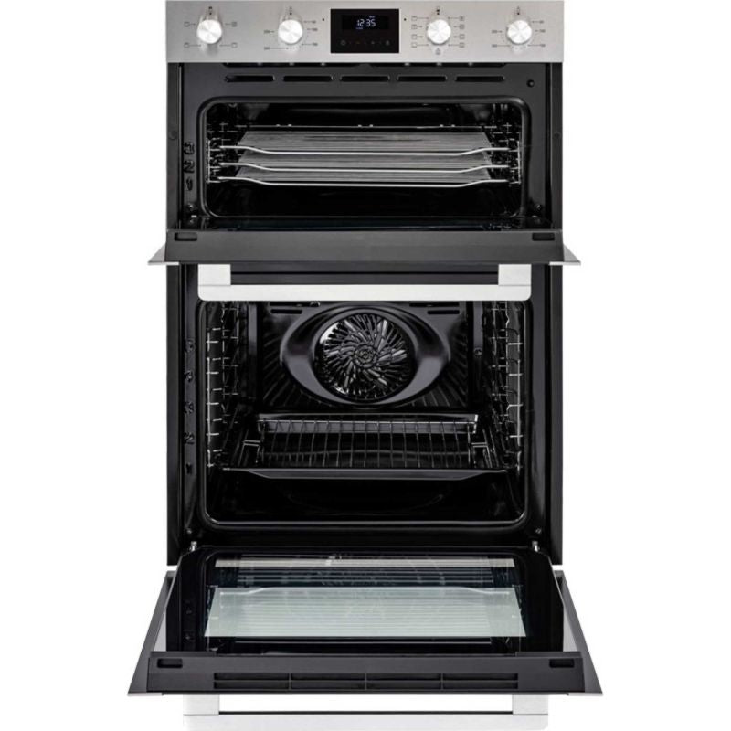 Belling BI903MFCSTA 60cm Built-In Double Oven - Stainless Steel