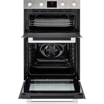 Belling BI903MFCSTA 60cm Built-In Double Oven - Stainless Steel