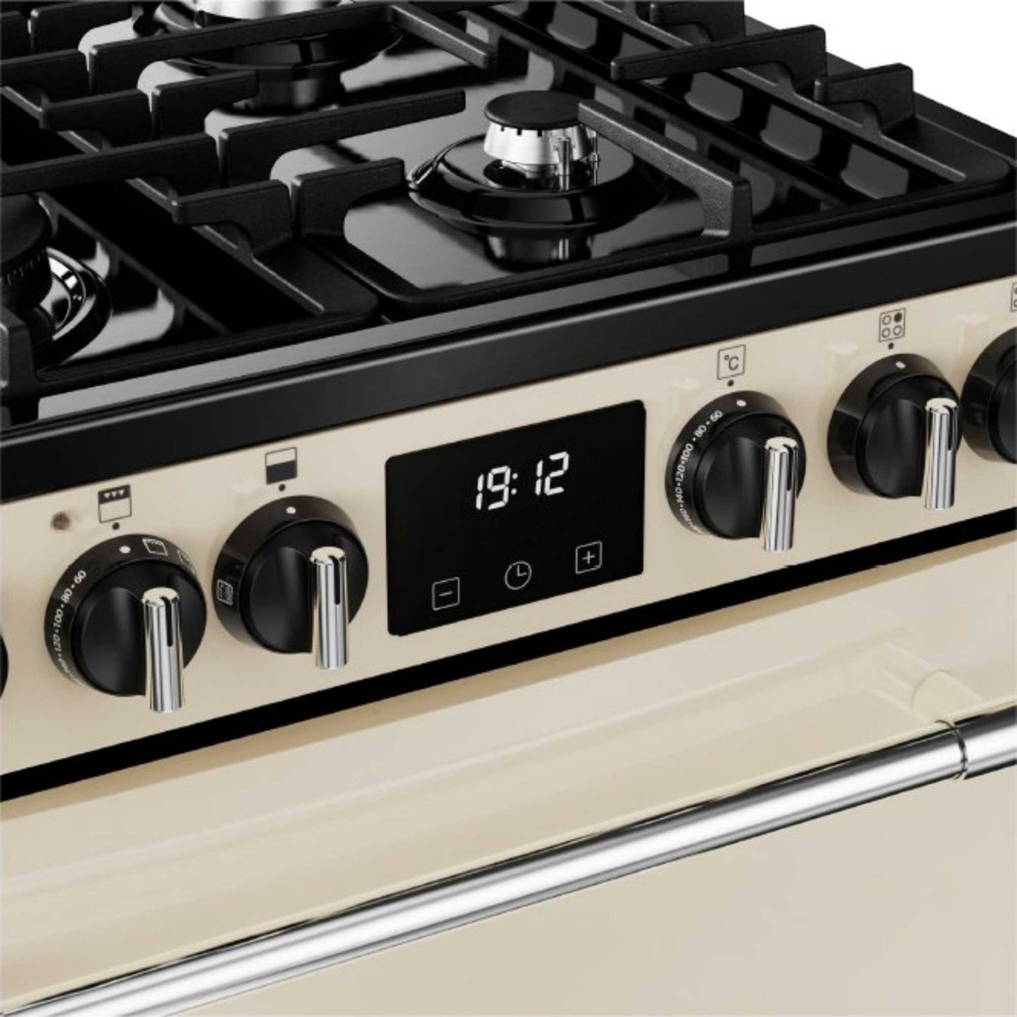 Belling Farmhouse 60DF Mini Range 60cm Dual Fuel Double Oven Cooker - MRAFHOUSE60DFCRM
