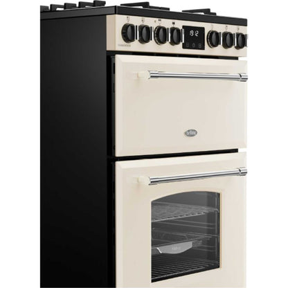 Belling Farmhouse 60DF Mini Range 60cm Dual Fuel Double Oven Cooker - MRAFHOUSE60DFCRM