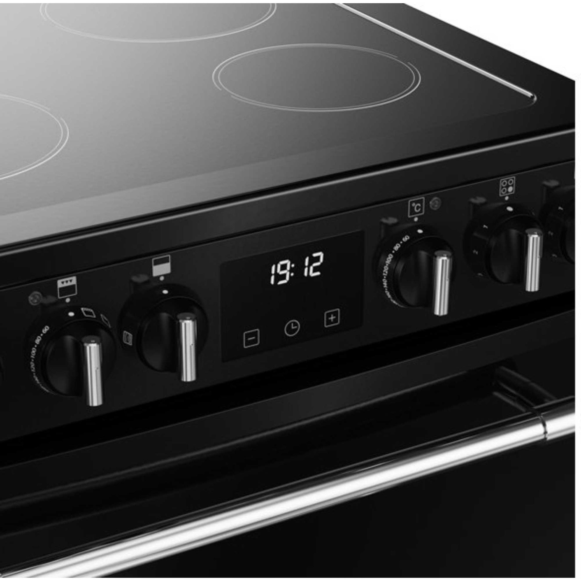Belling 60cm Electric Double Oven Cooker - MRAFHOUSE60EBLK
