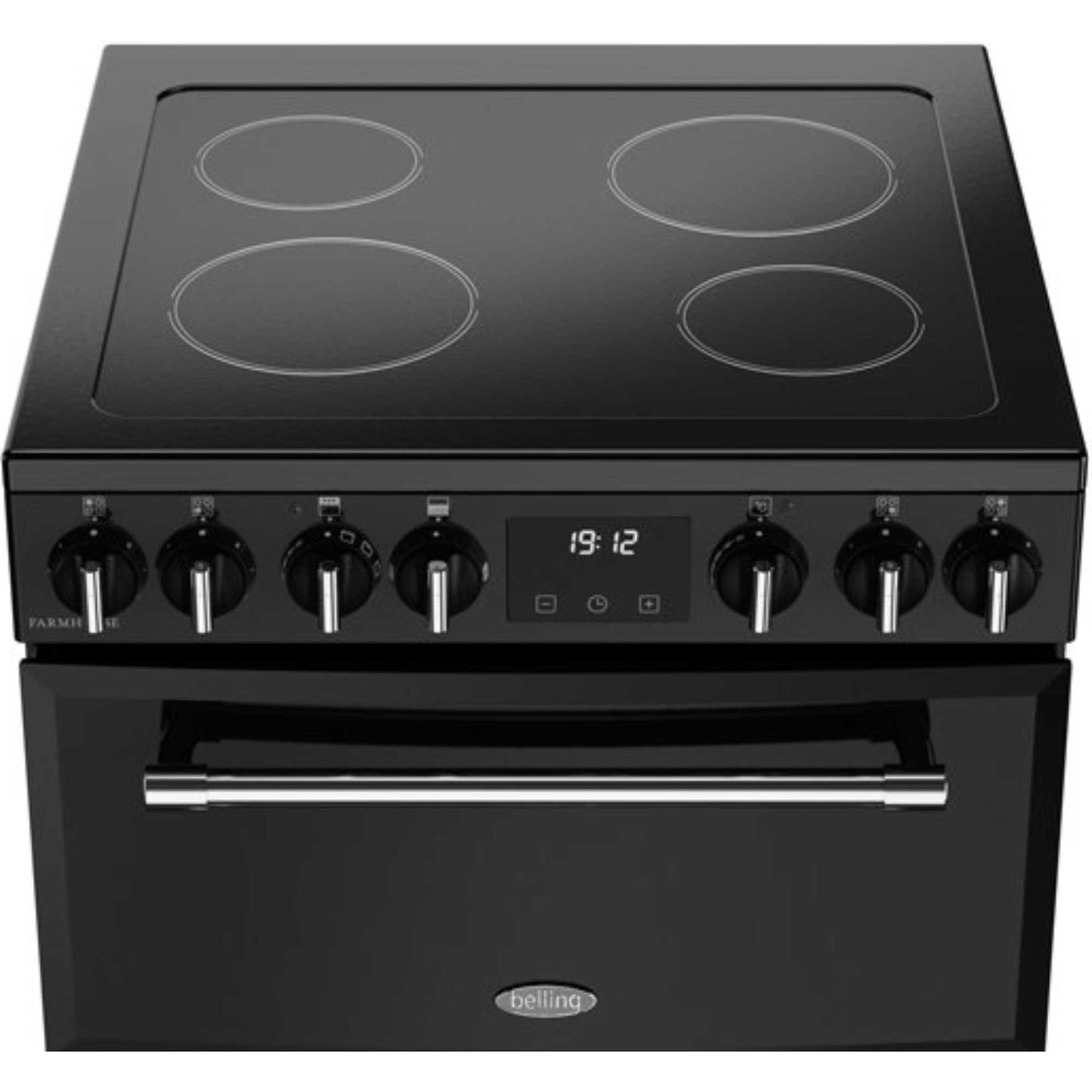 Belling 60cm Electric Double Oven Cooker - MRAFHOUSE60EBLK