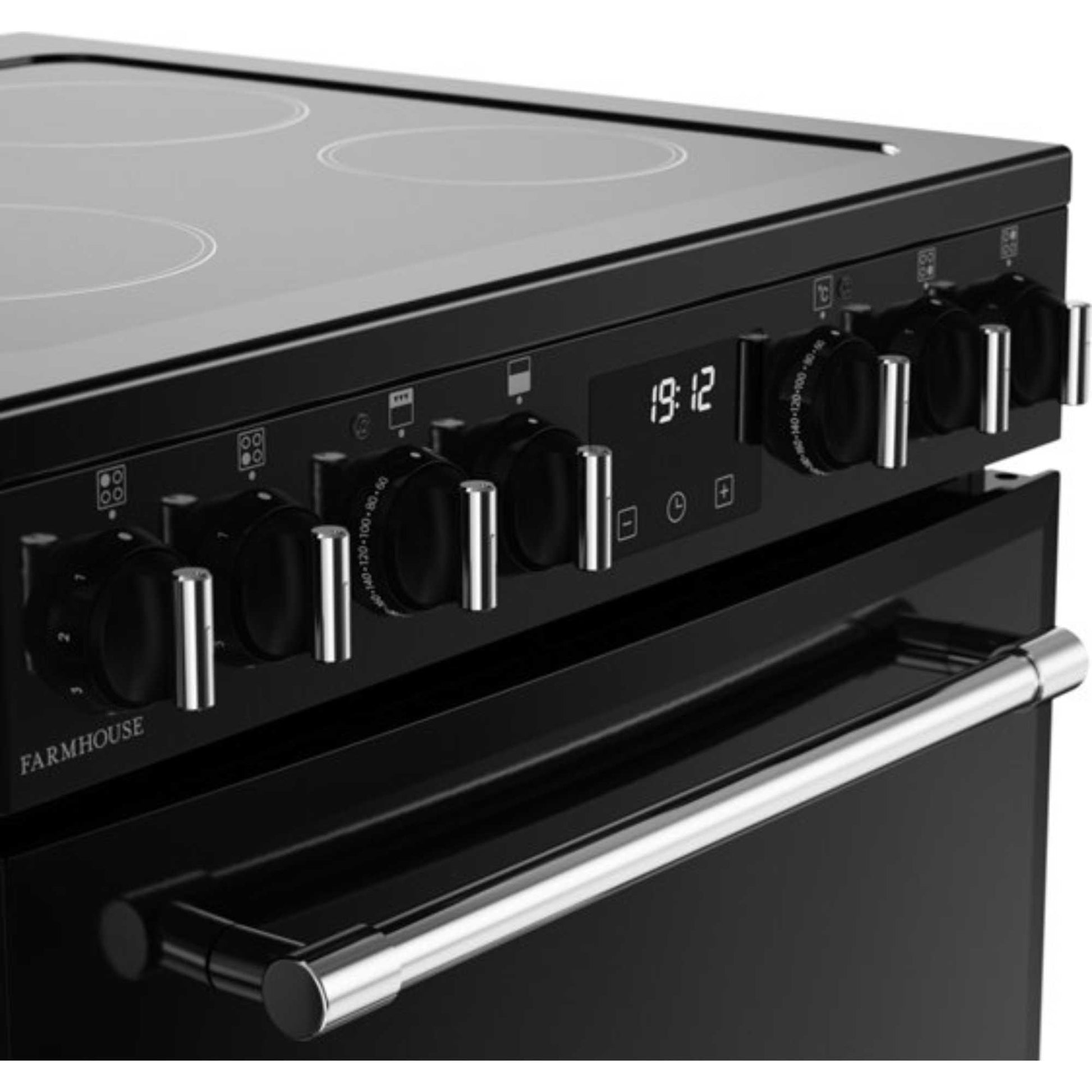 Belling 60cm Electric Double Oven Cooker - MRAFHOUSE60EBLK