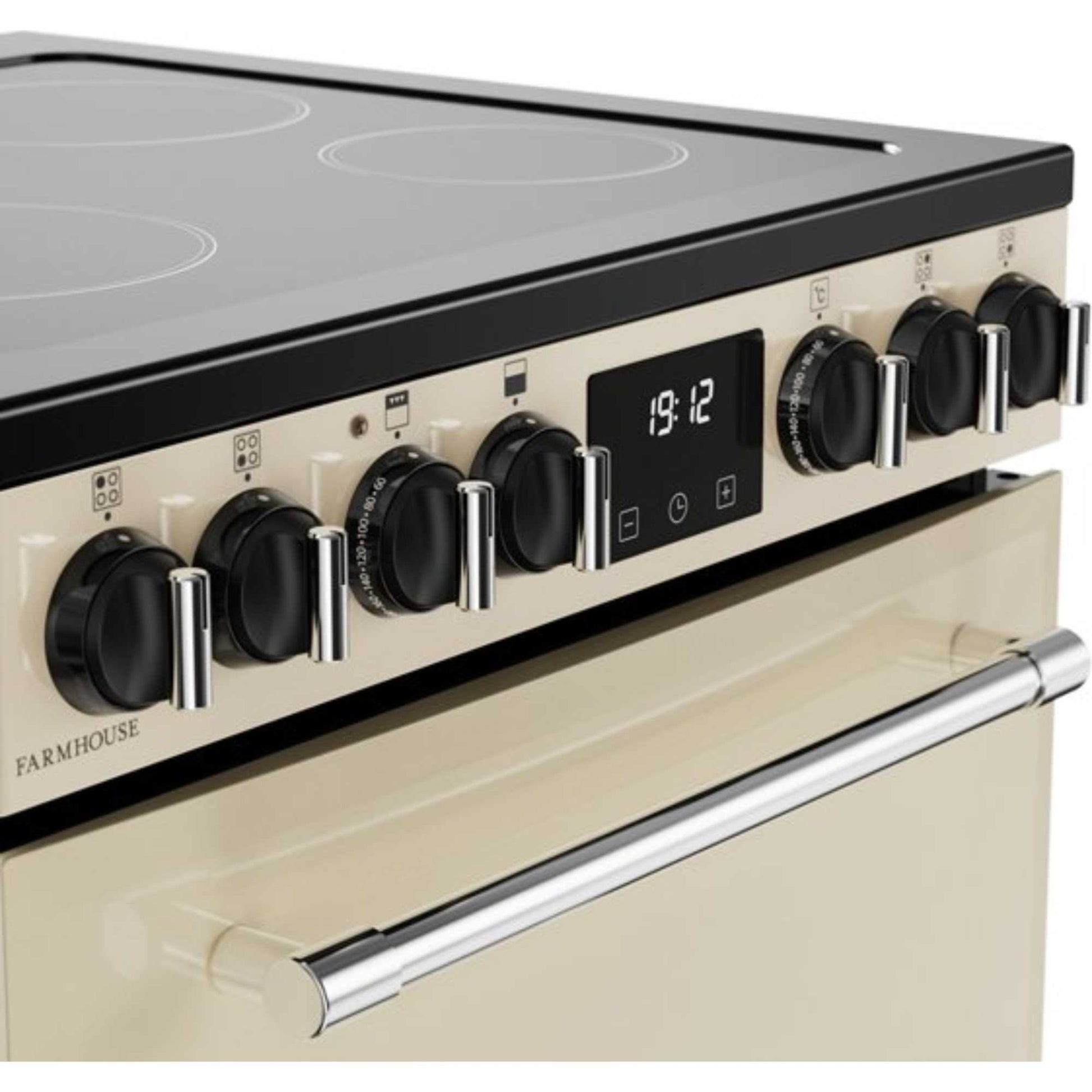 Belling 60cm Electric Double Oven Cooker - MRAFHOUSE60ECRM