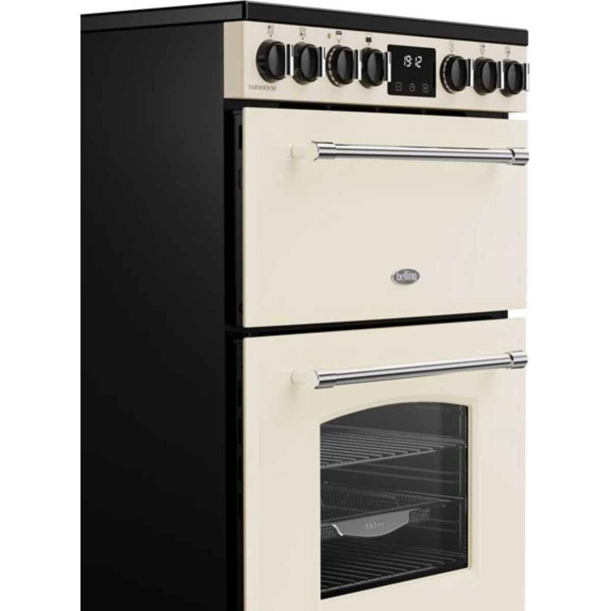 Belling 60cm Electric Double Oven Cooker - MRAFHOUSE60ECRM