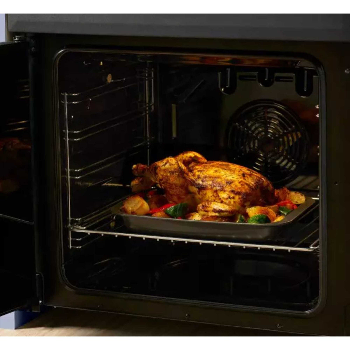Belling 60cm Electric Double Oven Cooker - MRAFHOUSE60ECRM
