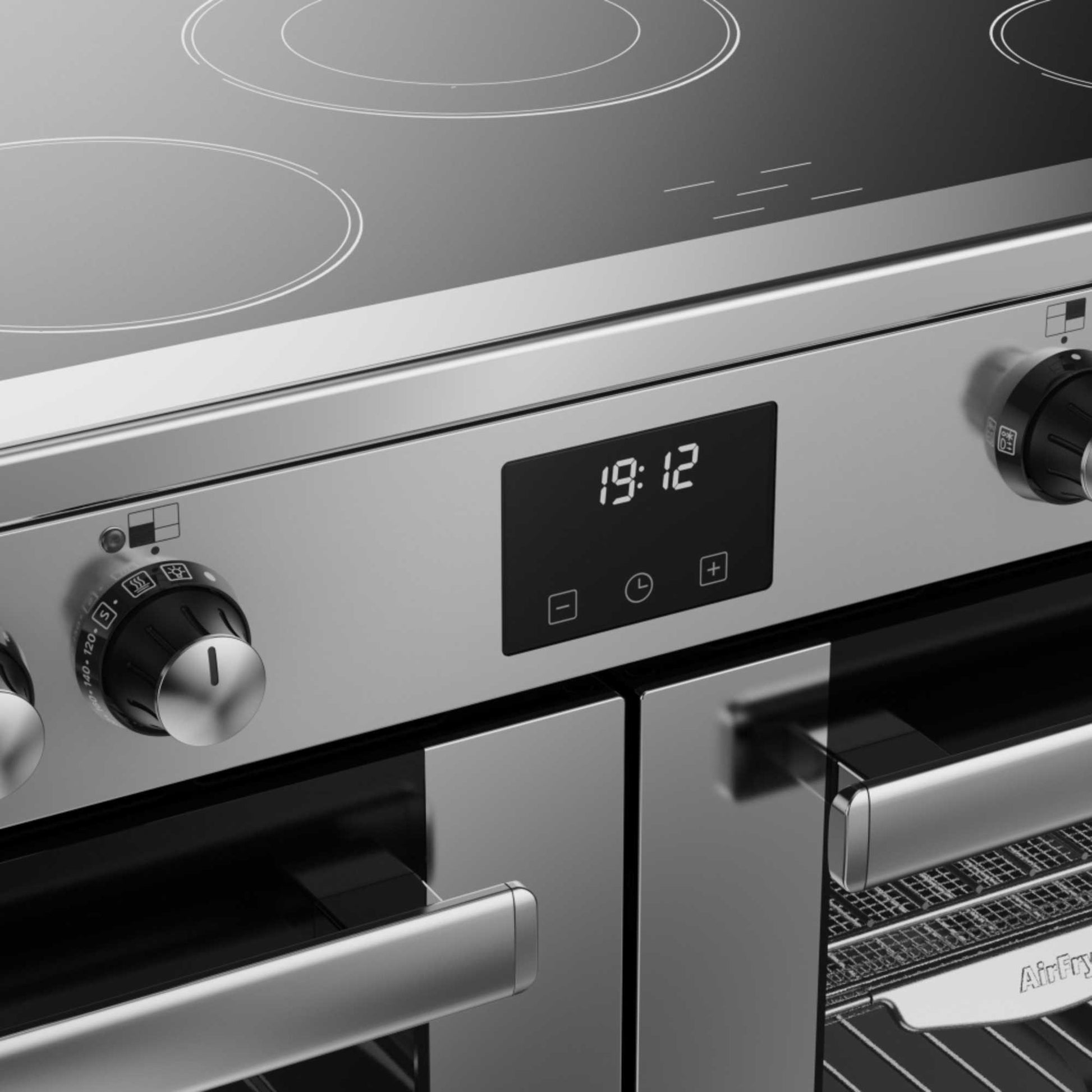 Belling Cookcentre 100E 100cm Electric Range Cooker - RCACC100ESTA