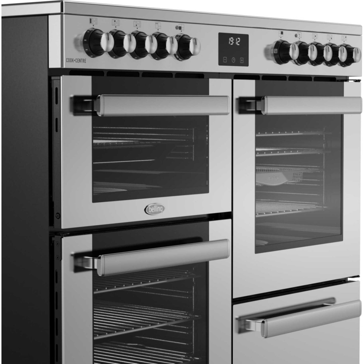 Belling Cookcentre 100E 100cm Electric Range Cooker - RCACC100ESTA