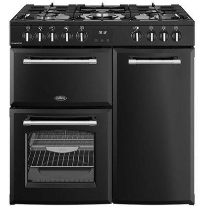 Belling Farmhouse 90DF 90cm Dual Fuel Range Cooker - 444411820