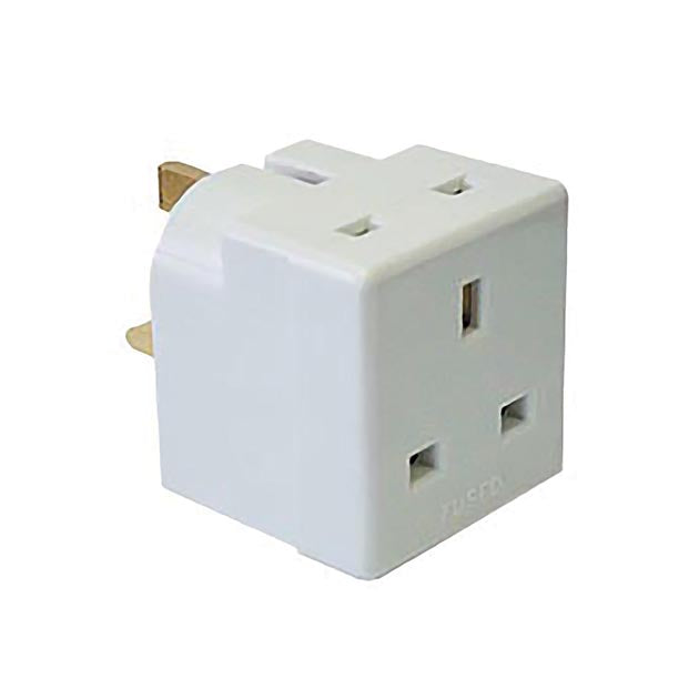 13AMP 2 WAY MULTI ADAPTER UNFUSED