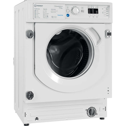 Indesit Push&Go 7kg Wash 5kg Dry 1400rpm Built-In Washer Dryer - BI WDIL 75148 UK