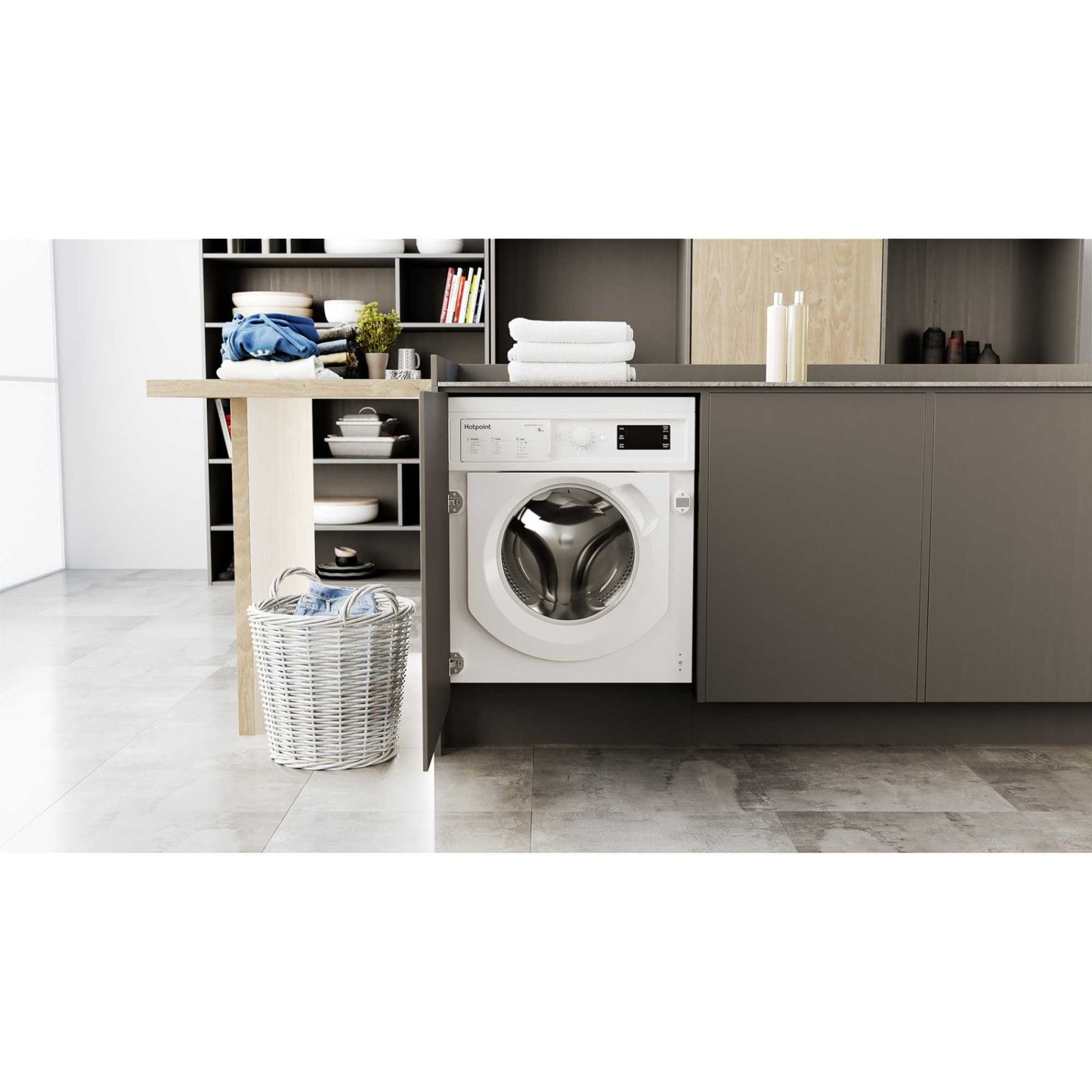 Hotpoint BI WMHG 91485 UK 9kg 1400rpm Washing Machine