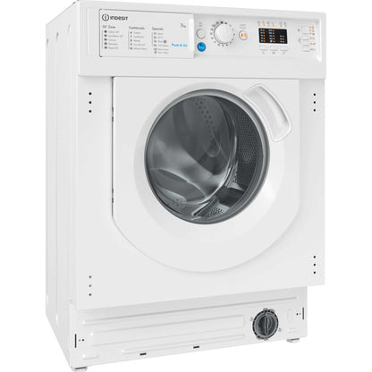 Indesit BI WMIL 71252 UK N Push&Go 7kg 1200rpm Built-In Washing Machine