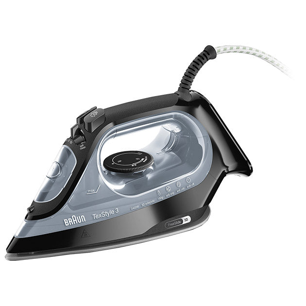 2400W TEXSTYLE 3 STEAM IRON BLACK