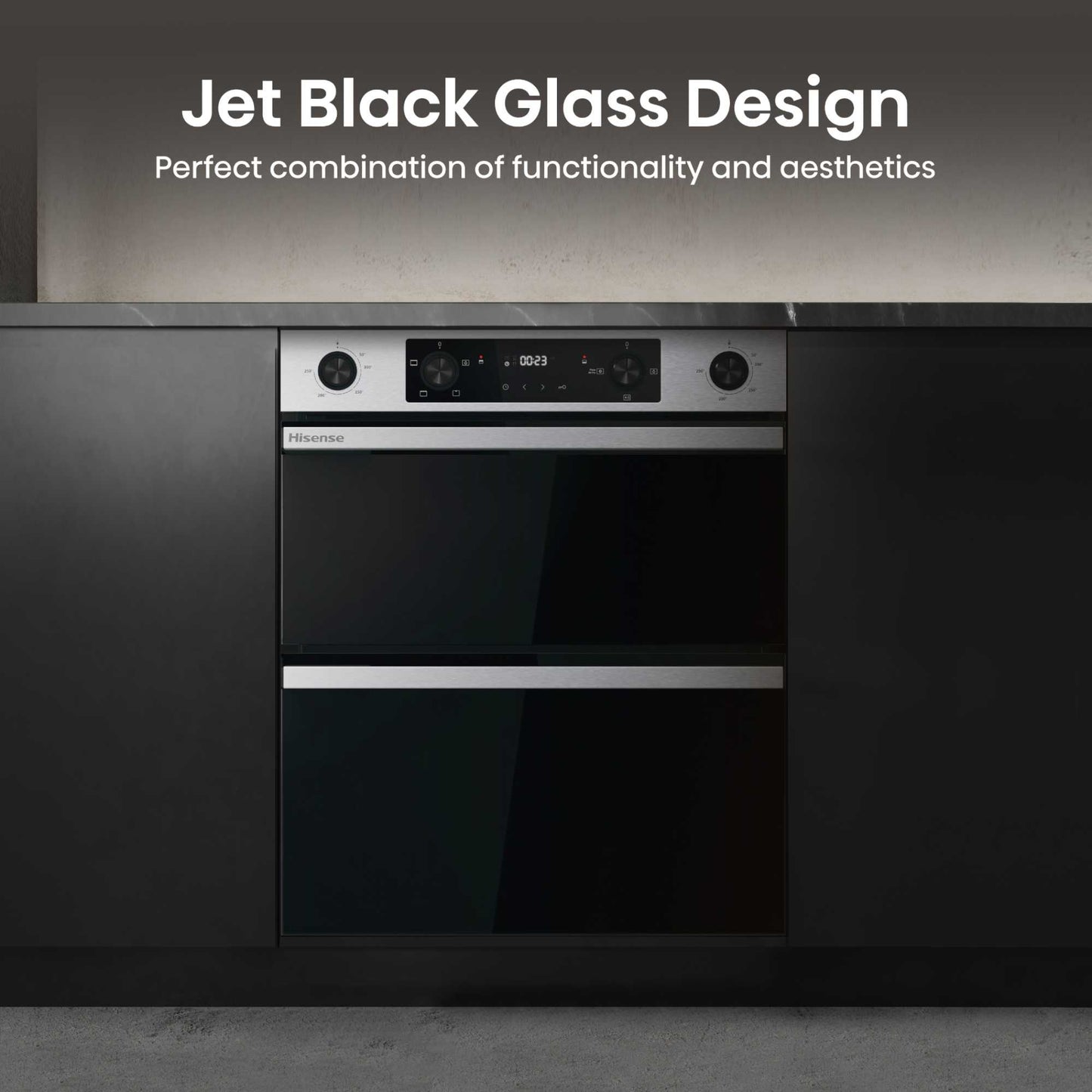 Hisense BUD714221CX Multi System Double Oven - Stainless Steel